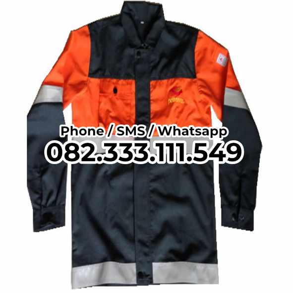 baju tahan api di kapal work suits