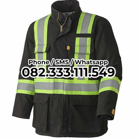 pakaian jacket tahan api terbuat dari bahan
