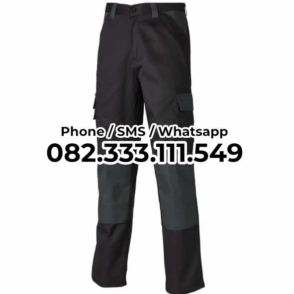pakaian yang tahan api terbuat dari work pants