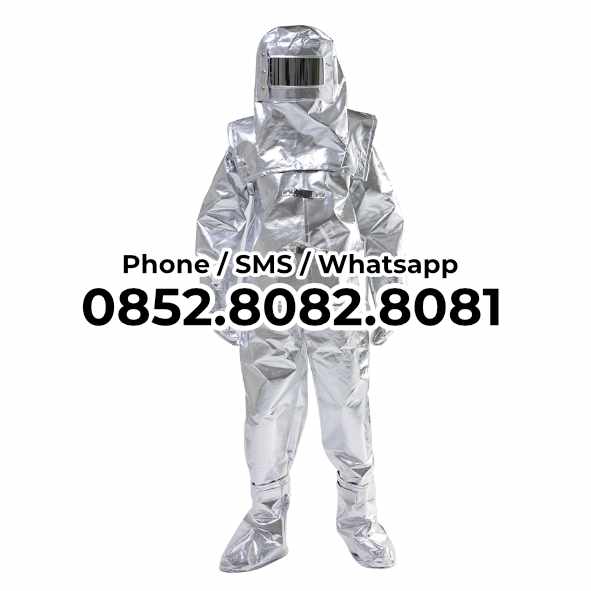 baju tahan api alumunium foil