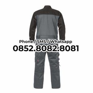 cara memakai baju tahan api coverall