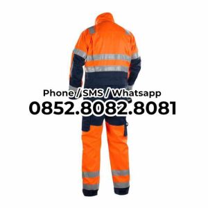 cara pemakaian baju tahan api coverall