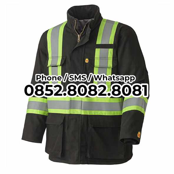 pakaian jacket tahan api terbuat dari bahan